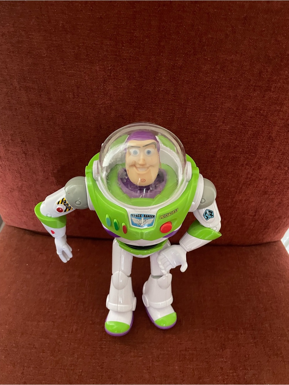 Disney Buzz Lightyear Space Ranger Figure - Green, White, Purple